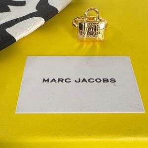 Marc Jacobs Gold Bag Ring